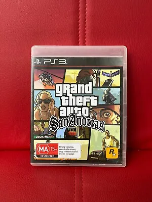 Grand Theft Auto San Andreas PS3 PlayStation 3 • $99.55