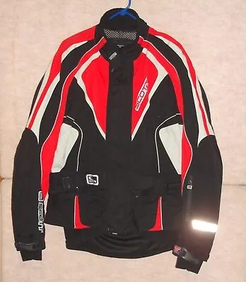 Men's Red/black SCOTT Motorsports Reima TEC 3 In 1 Snowmobile Coat  Size Large • $24.99