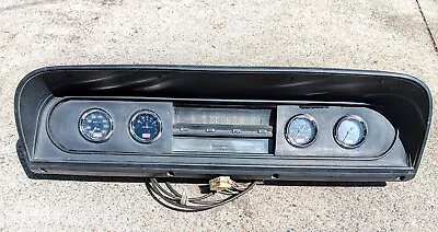 1968-1972 Ford F100-f300 Pu Dash Insert + Surround W/speedo+mallory Gauges-used • $194.50