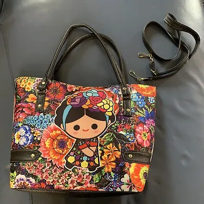 $39.99 • Buy Frida Kahlo Handmade Hand Bag Purse Mexican Item- Never Used- Amazing
