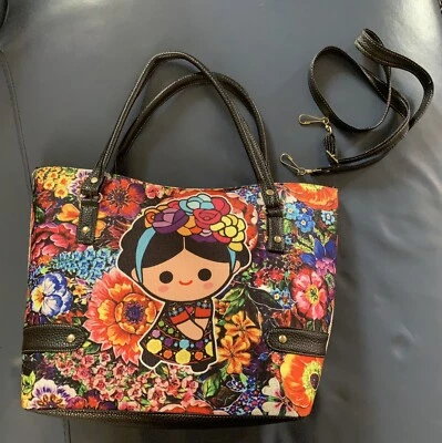 $39.99 • Buy Frida Kahlo Handmade Hand Bag Purse Mexican Item- Never Used- Amazing