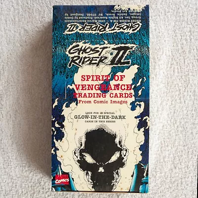 GHOST RIDER II Non-Sports Card EMPTY Display Box - NO Packs - No Cards - 1992 • $20.52