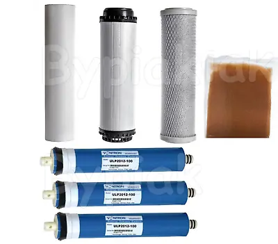 450GPD Reverse Osmosis RO Water Filter Replacements 5 Stage (3x150gpd) • £99.90