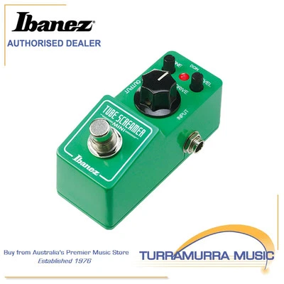 $99 • Buy Ibanez TS Mini Tube Screamer Mini - Overdrive Guitar Effects Pedal Tubescreamer
