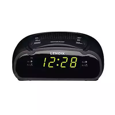 Digital AM/FM Alarm Clock Radio - Wake Up With Radio And Buzzer - Bedroom Clock • $29.30