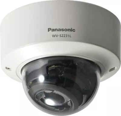 Panasonic WV-S2231L Super Dynamic Full HD Vandal Resistant Dome Network Camera • £499