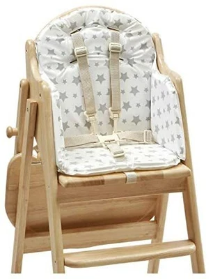 £17.08 • Buy East Coast Nursery Ltd Ltd Highchair Insert, Grey Stars