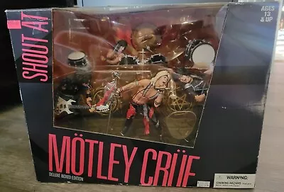 Motley Crue “Shout At The Devil” Deluxe Edition Boxed Set By Mcfarlane Toys • $299.99