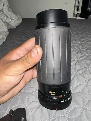 Vivitar 100-300mm F/5.6.7 - Macro Zoom Film Lens Pentax K Mount K1000 - 401 • $20