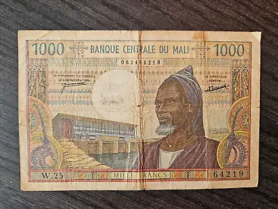 Mali 1000 Francs 1970's Banknote • $90.95