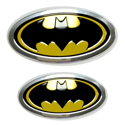 3D Aluminum Alloy Bat Emblem Car Decoration Badge Decals For Fender Rear Trunk • $9.03