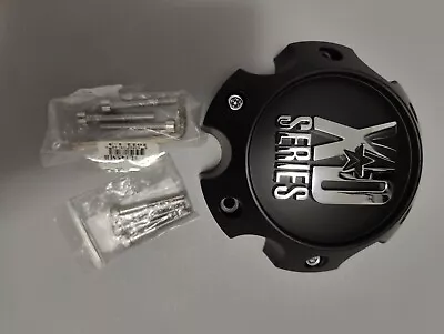 KMC XD Series Satin Black Wheel Center Cap Screws Included 1079L145 • $4.99