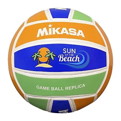 Mikasa Sun Of The Beach Replica Volleyball - Official Replica Of The Game Ball • $36.99