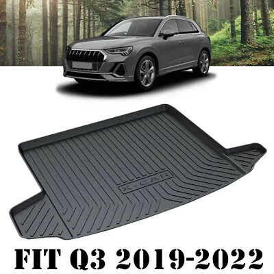 Heavy Duty Trunk Cargo Mat Boot Liner Luggage Tray Fit Audi Q3 & RS Q3 2019-2024 • $44.55