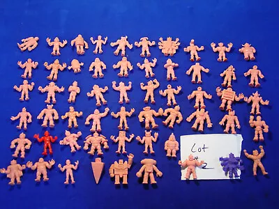 Vintage 1980's Lot Of 56 Kinnikuman Muscle Men Mattel M.U.S.C.L.E.  Figures 2 • $60