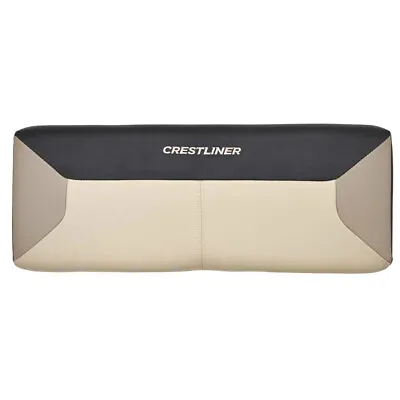 Crestliner Boat Backrest Cushion 2279641 | Bench Seat Beige Taupe • $108.26