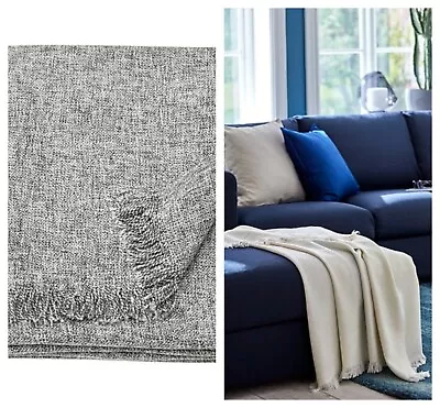 IKEA Throw Blanket Rug Snuggle Sofa Lounge Couch Bed Warm Soft Cover 170x130cm • $39.99