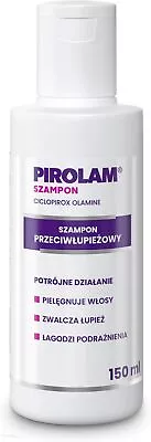 Pirolam Szampon Przeciwlupiezowy Z Wiamina A + E 150ml Anti-dandruff Shampoo • £15.38