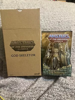 Super 7 He-Man Masters Of The Universe Classics GOD SKELETOR Action Figure • $149.99