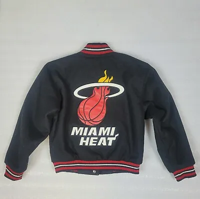 Miami Heat Reversible Boy's Embroidered Logo Wool Jacket I New Without Tags • $20