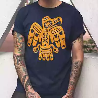 Native American - Haida Eagle - Unisex Softstyle T-Shirt • $27.33