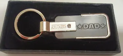 Star Dad Keychain 87151 Home Run Star Wars Lookalike Keyring Fathers Day • $4.99