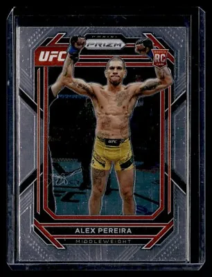 Alex Pereira 2023 Panini Prizm UFC - Base Prizm RC #111 • $2