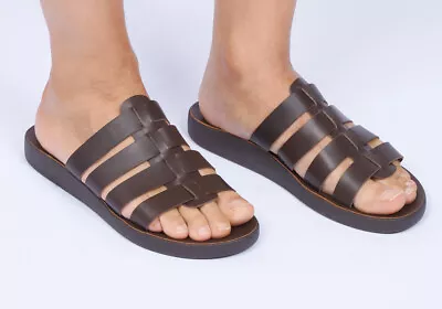 Ancient Greek Sandals Apollonas  Color Leather  Pick Your Size Nib • $96.20