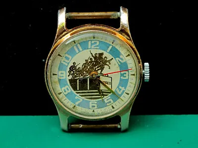 Very Rare USSR Historical Watch ZIM CHAPAEV Same Worn By Yury Gagarin Working • £280