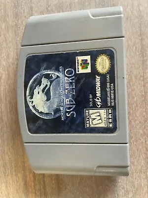 Mortal Kombat Mythologies: Sub-Zero  (Nintendo 64 1997) • $25.99