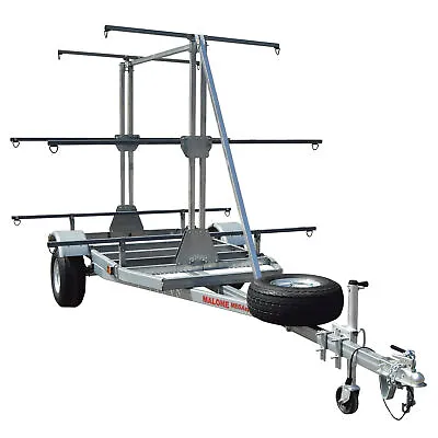 Malone MegaSport Outfitter 3 Tier Kayak Trailer • $3869.10