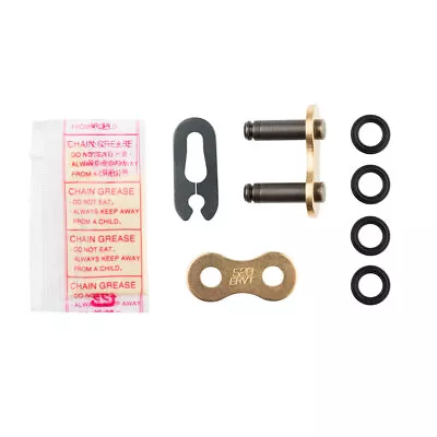 DID 520 ERVT Gold X-Ring Chain Clip Style Master Link • $18.22