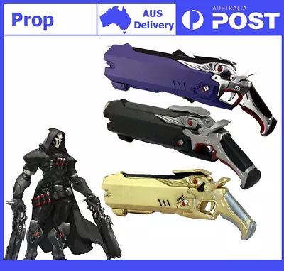 Game OW Reaper Gabriel Reyes Revolver Weapon Gun 1:1 Cosplay PU Gift Soldier • $33.50