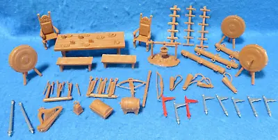 Marx Reissue 1/32 Robin Hood Playset Accessories 48 Pieces From Original Mold • $9.95