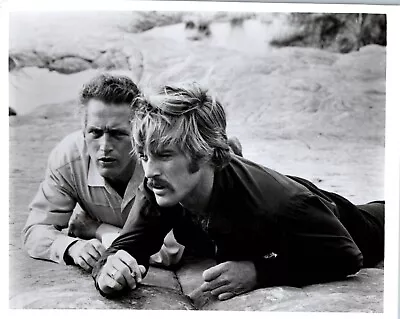 Paul Newman + Robert Redford (1969) ❤ Hollywood Movie Scene Photo K 399 • $19.99