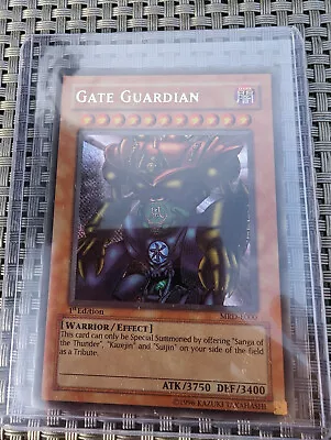 Yu-Gi-Oh - Metal Raiders - Gate Guardian Secret Rare 1st Edition • £90