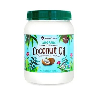 Member'S Mark Organic Virgin Coconut Oil 56 Oz. - FREE SHIPPING • $13.27