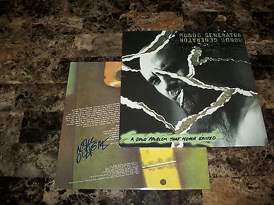 Nick Oliveri Mondo Generator Record Drug Problem Queens Of The Stone Age Kyuss • $99.99