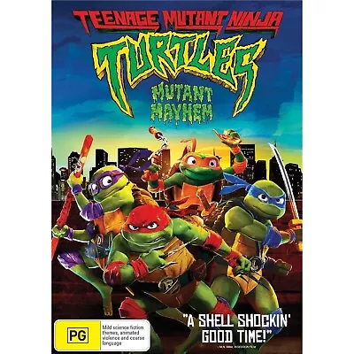 Teenage Mutant Ninja Turtles : Mutant Mayhem (DVD 2023) BRAND NEW Region 4 • $8.80