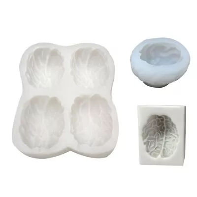 Brain Silicone Mold For DIY Ornaments Handicrafts Making Tool • $10.65