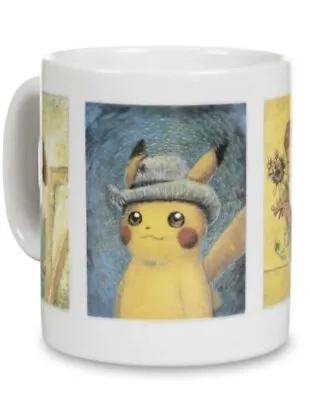 Pokemon Center  X Van Gogh Museum Inspired Paintings Museum Coffee Mug IN HAND! • $50