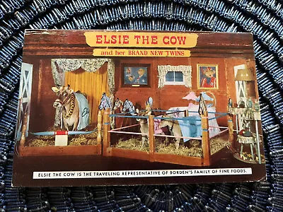 1959 Elsie The Cow Postcard • $5