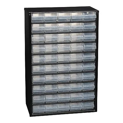 50 Compartment Large Storage Organiser Box For Screws Nails Nuts Craft Case • £14.99
