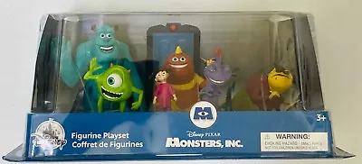 NIB Disney Parks Monsters Inc. Figure 6 Pcs Set Figurine Play Toy Set Boo • $34.95