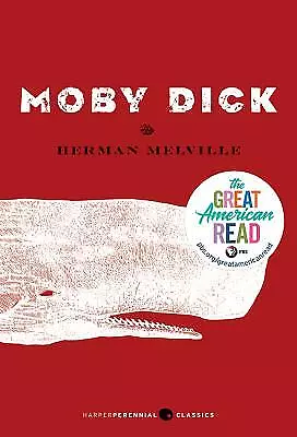 Moby Dick (Harperperennial Classics) By Melville Herman • $6.21