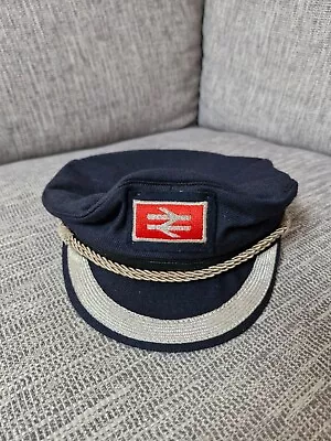 Vintage British Railway Train Uniform Hat Cap Staff Station Master • £37.95