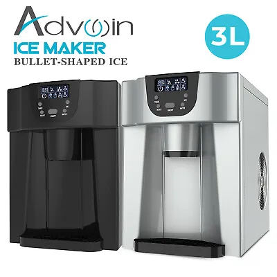 Advwin 3L Ice Maker 2 In 1 Commercial Ice Machine With Water Dispenser • $219.90