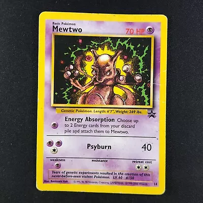 Mewtwo 14 - Black Star Promo - Pokémon Card • $3.05