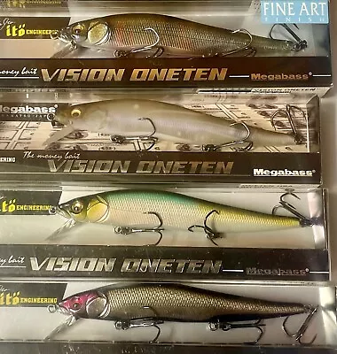 Megabass Vision Oneten 110 Suspending 1/2oz Jerkbait - Pick Color • $23.95