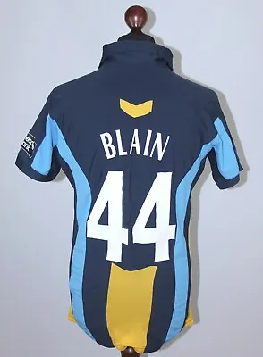 Yorkshire Carnegie County Cricket Club Match Worn Shirt #44 Blain Size XL  • £116.99